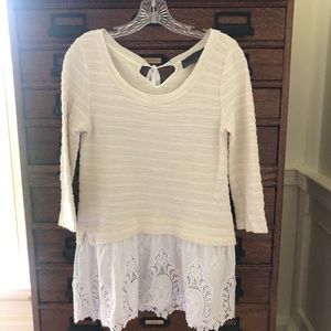 Anthropologie sweater top